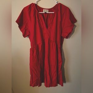 hot pink sundress w pockets